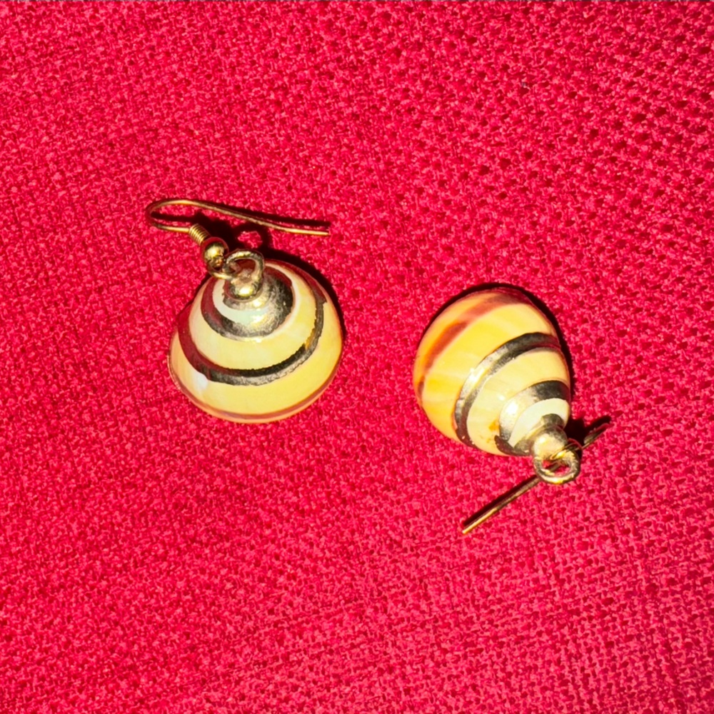 Seashell earrings - Picture 6 of 6